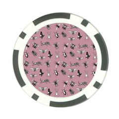 Insects pattern Poker Chip Card Guard