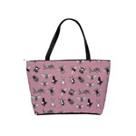 Insects pattern Classic Shoulder Handbag Back