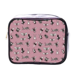 Insects pattern Mini Toiletries Bag (One Side)