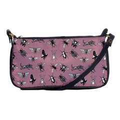 Insects pattern Shoulder Clutch Bag