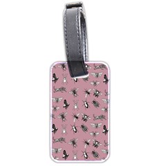 Insects pattern Luggage Tag (two sides)