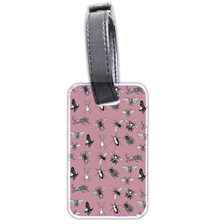 Insects pattern Luggage Tag (two sides)