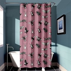 Insects pattern Shower Curtain 36  x 72  (Stall) 