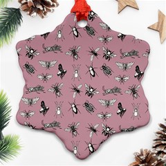 Insects Pattern Ornament (snowflake)