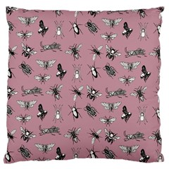 Insects pattern Large Cushion Case (One Side)