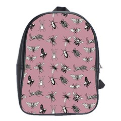 Insects pattern School Bag (XL)