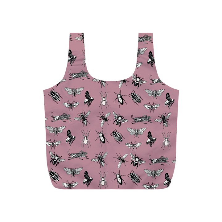 Insects pattern Full Print Recycle Bag (S)