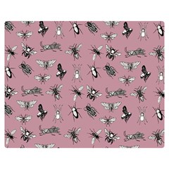 Insects pattern Double Sided Flano Blanket (Medium) 