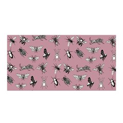 Insects pattern Satin Wrap 35  x 70 