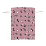 Insects pattern Lightweight Drawstring Pouch (M) Front