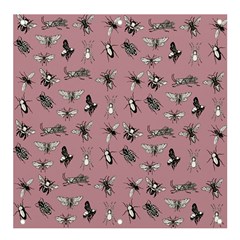 Insects Pattern Banner And Sign 4  X 4  by Valentinaart