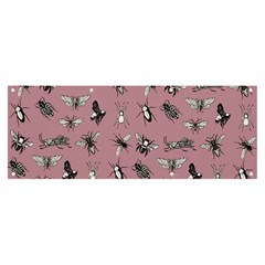 Insects Pattern Banner And Sign 8  X 3 