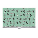 Insects pattern Business Card Holder Front