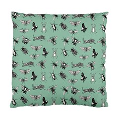 Insects Pattern Standard Cushion Case (two Sides) by Valentinaart