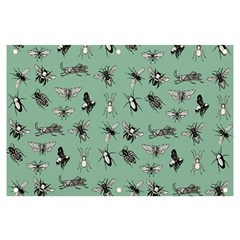 Insects Pattern Banner And Sign 6  X 4  by Valentinaart