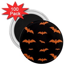 Bat Pattern 2 25  Magnets (100 Pack)  by Valentinaart