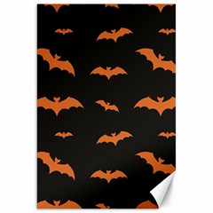 Bat Pattern Canvas 20  X 30  by Valentinaart