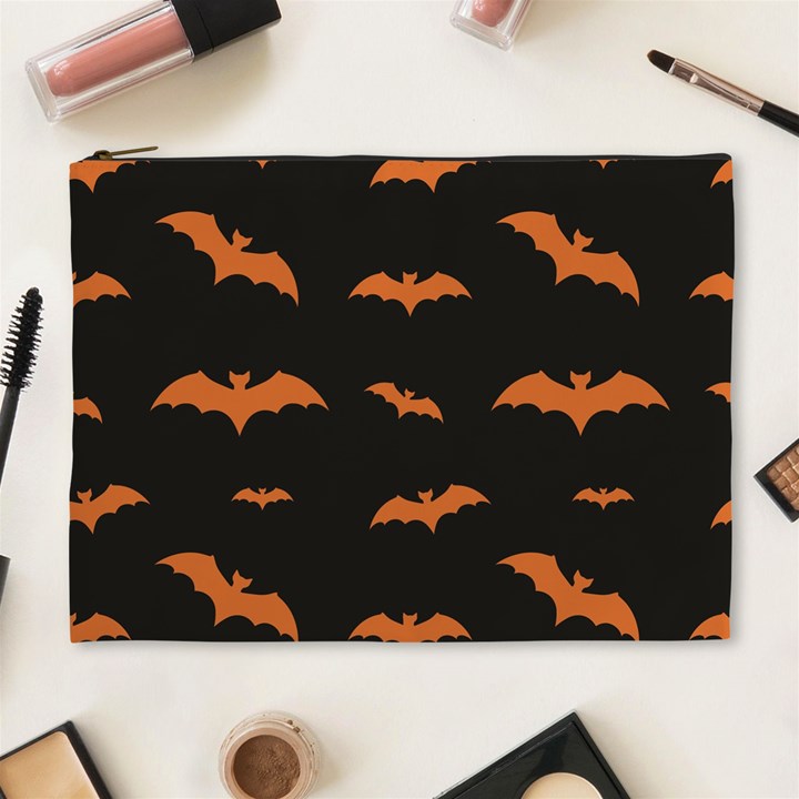 Bat pattern Cosmetic Bag (XL)