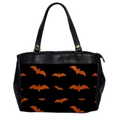 Bat Pattern Oversize Office Handbag by Valentinaart