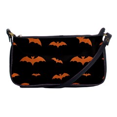 Bat Pattern Shoulder Clutch Bag by Valentinaart