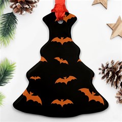 Bat Pattern Ornament (christmas Tree) 