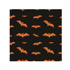 Bat Pattern Square Satin Scarf (30  X 30 ) by Valentinaart