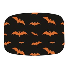 Bat Pattern Mini Square Pill Box by Valentinaart