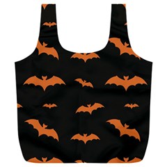 Bat Pattern Full Print Recycle Bag (xxxl) by Valentinaart