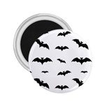 Bat pattern 2.25  Magnets Front