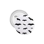 Bat pattern 1.75  Buttons Front