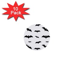 Bat Pattern 1  Mini Buttons (10 Pack)  by Valentinaart