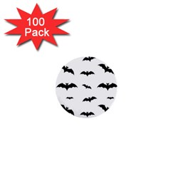 Bat Pattern 1  Mini Buttons (100 Pack)  by Valentinaart