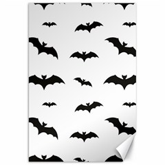 Bat Pattern Canvas 20  X 30  by Valentinaart