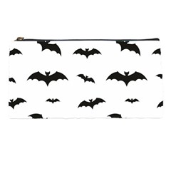 Bat Pattern Pencil Case by Valentinaart