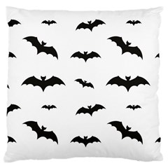 Bat Pattern Large Cushion Case (two Sides) by Valentinaart