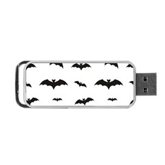 Bat Pattern Portable Usb Flash (one Side) by Valentinaart