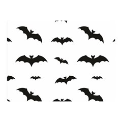 Bat Pattern Double Sided Flano Blanket (mini)  by Valentinaart