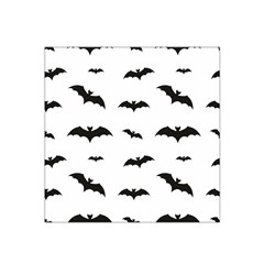 Bat Pattern Satin Bandana Scarf 22  X 22  by Valentinaart