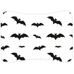 Bat Pattern Velour Seat Head Rest Cushion by Valentinaart