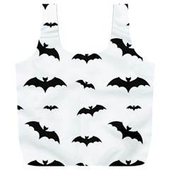 Bat Pattern Full Print Recycle Bag (xxl) by Valentinaart