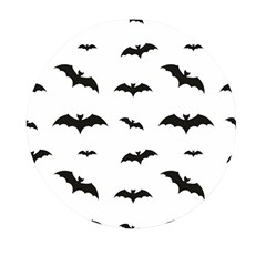 Bat Pattern Mini Round Pill Box (pack Of 3) by Valentinaart