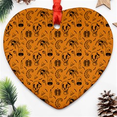 Halloween  Heart Ornament (two Sides)