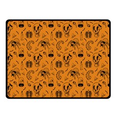 Halloween  Fleece Blanket (small) by Valentinaart