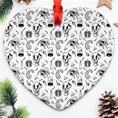 Halloween  Heart Ornament (two Sides)