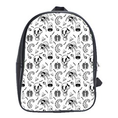 Halloween  School Bag (xl) by Valentinaart