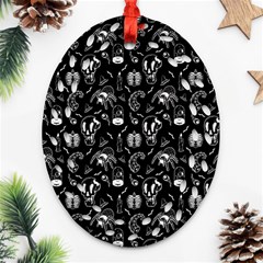 Halloween  Ornament (oval Filigree)