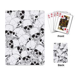 Skull Pattern Playing Cards Single Design (rectangle)