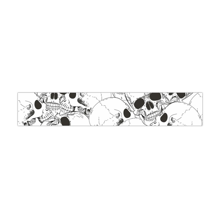 Skull pattern Flano Scarf (Mini)