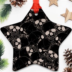 Skull Pattern Ornament (star)