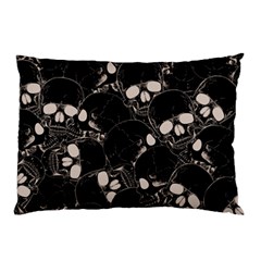 Skull Pattern Pillow Case by Valentinaart